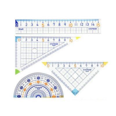 kutsuwa套尺直尺三角尺量角器