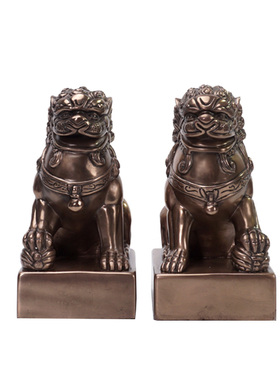 新中式风办公桌玄关博古架书档