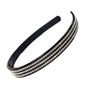 新款发卡女发箍成人发夹水钻带齿洗脸细头箍简约百搭发捆发饰头饰