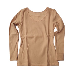 华宝莉女保暖内衣女9910大圆领莫代尔棉柔软纯色有本命年大红内衣