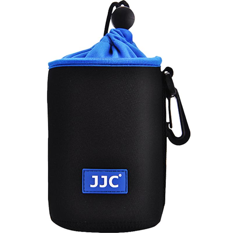 JJC镜头收纳包适用佳能尼康索尼富士奥林巴斯微单反相机镜头包收纳袋加厚防震镜头筒保护套