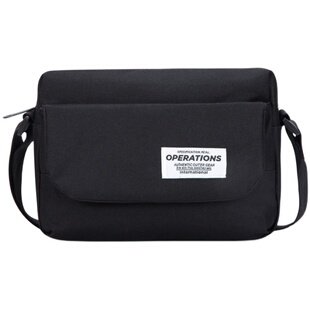 日系原宿撞色ins潮牌旅行情侣单肩包死飞嘻哈蹦迪土酷小方斜挎包