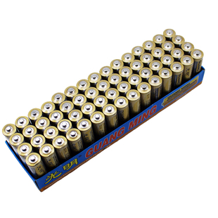 一盒5号光明电池五号碳性普通干电池家用玩具R6S可混7号厂家直销