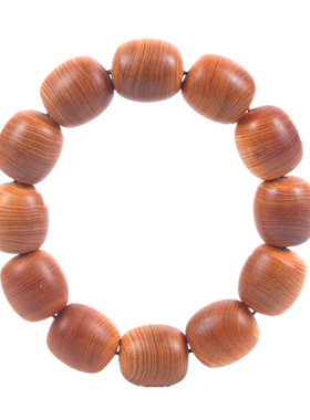 陈化料手串顺纹佛珠太行山崖柏