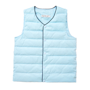 加大男女童羽绒内胆马甲中大童内穿贴身保暖背心轻薄百搭防寒坎肩