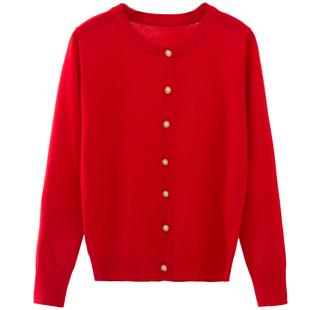 针织衫女开衫短款胖MM200斤加肥加大码春秋外搭长袖女装宽松外套