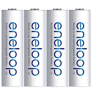 松下eneloop三洋爱乐普高性能七号7号4粒循环充电电池KTV无线麦克风话筒可选5号镍氢五号可冲电电池日本进口
