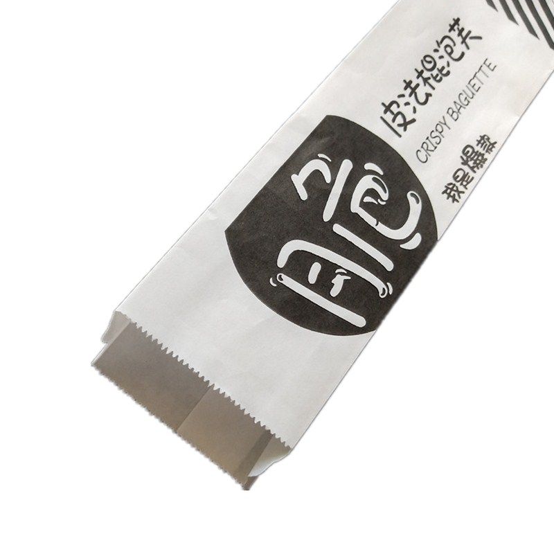 脆皮法棍泡芙包装袋长条面包毛毛虫纸袋烘焙食品风琴防油袋100个