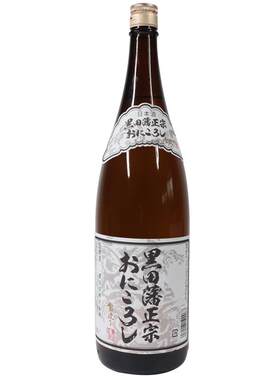 清酒日本鹰正宗黑田藩鬼低度酒