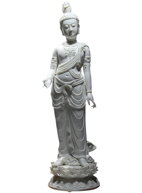 东方观音像禅意风软装雕塑艺术品