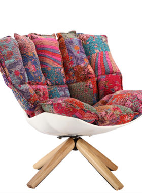 玻璃钢餐椅休闲椅北欧Huskchair