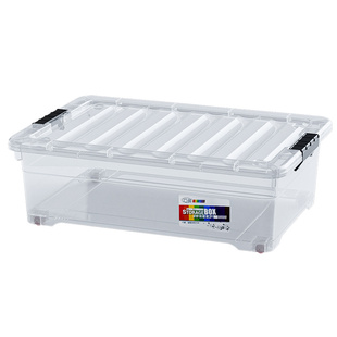 家用床底衣服收纳盒扁平带轮抽屉床下储物箱整理箱床底下收纳神器