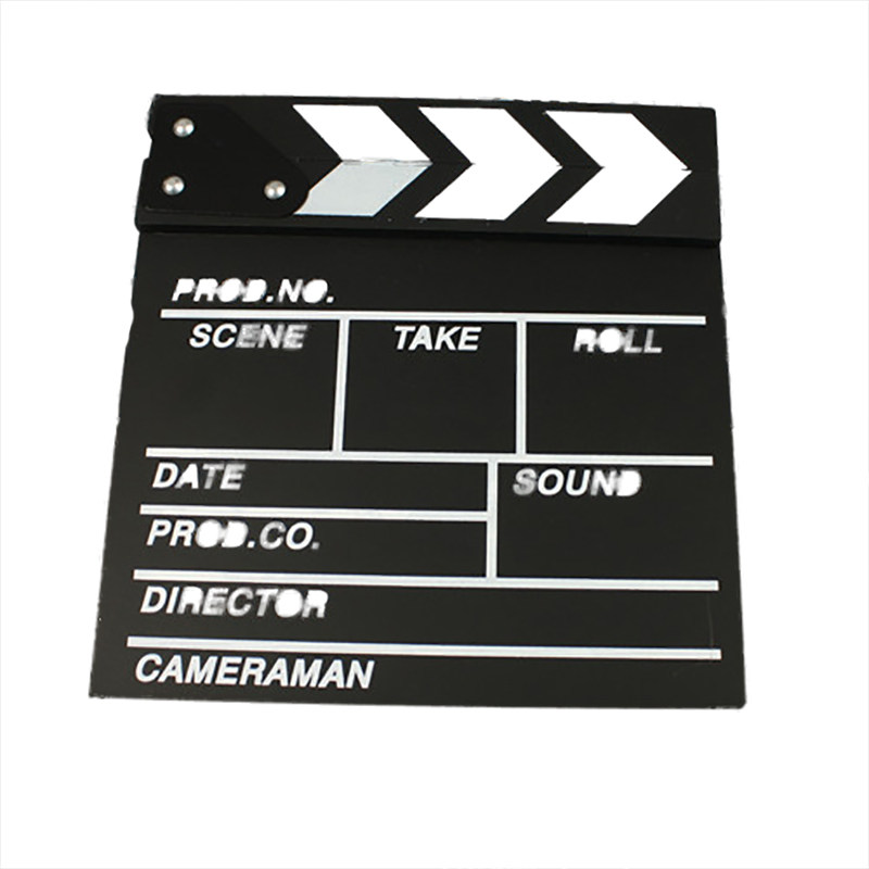 场记板导演版拍戏版打板现代简约 网店拍照拍摄摄影道具