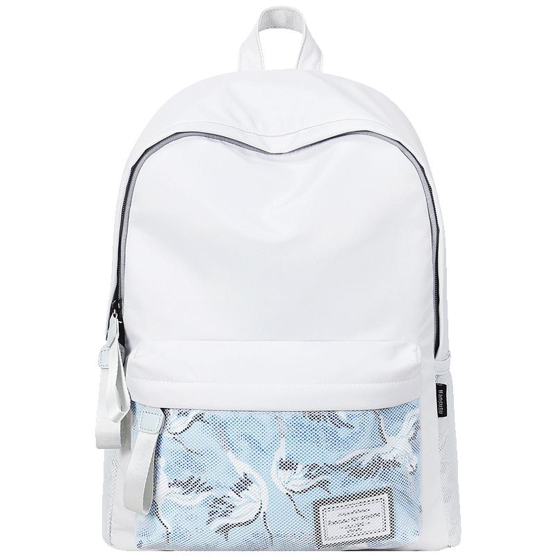 Bansusu.中性双肩包女2025新款时尚短途旅行包书包女韩版高中背包