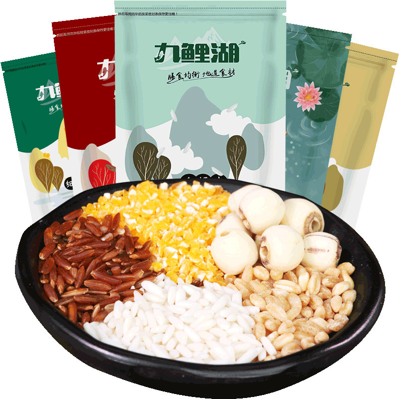 九鲤湖玉米莲子粥组合2250g