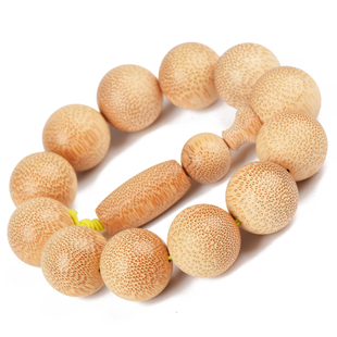 硕亨 龙血金丝竹木佛珠手串 金丝竹手串男女精工15 18 20手链配饰