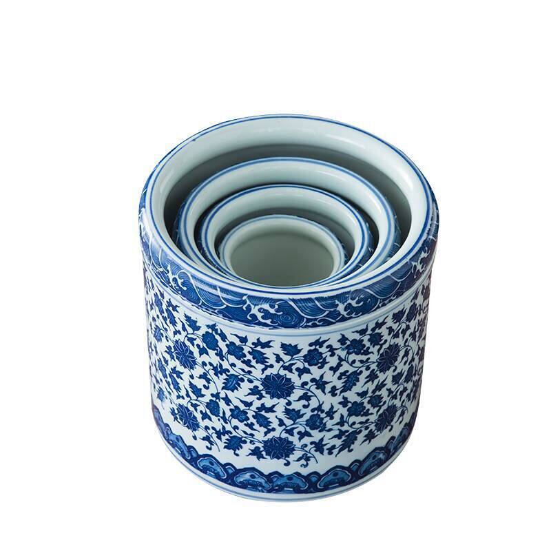 景德镇陶瓷器仿古笔筒花瓶书房