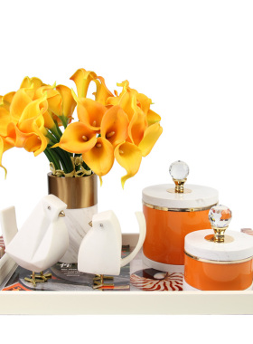 客厅茶几组合卫生间花艺装饰品