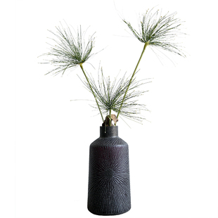 晶华高端仿真绿植摆件伞莎植物假纸莎草装饰仿真植物假花盆栽客厅