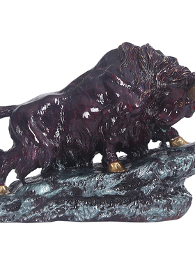 德祥缘家居客厅开业礼品铜牛