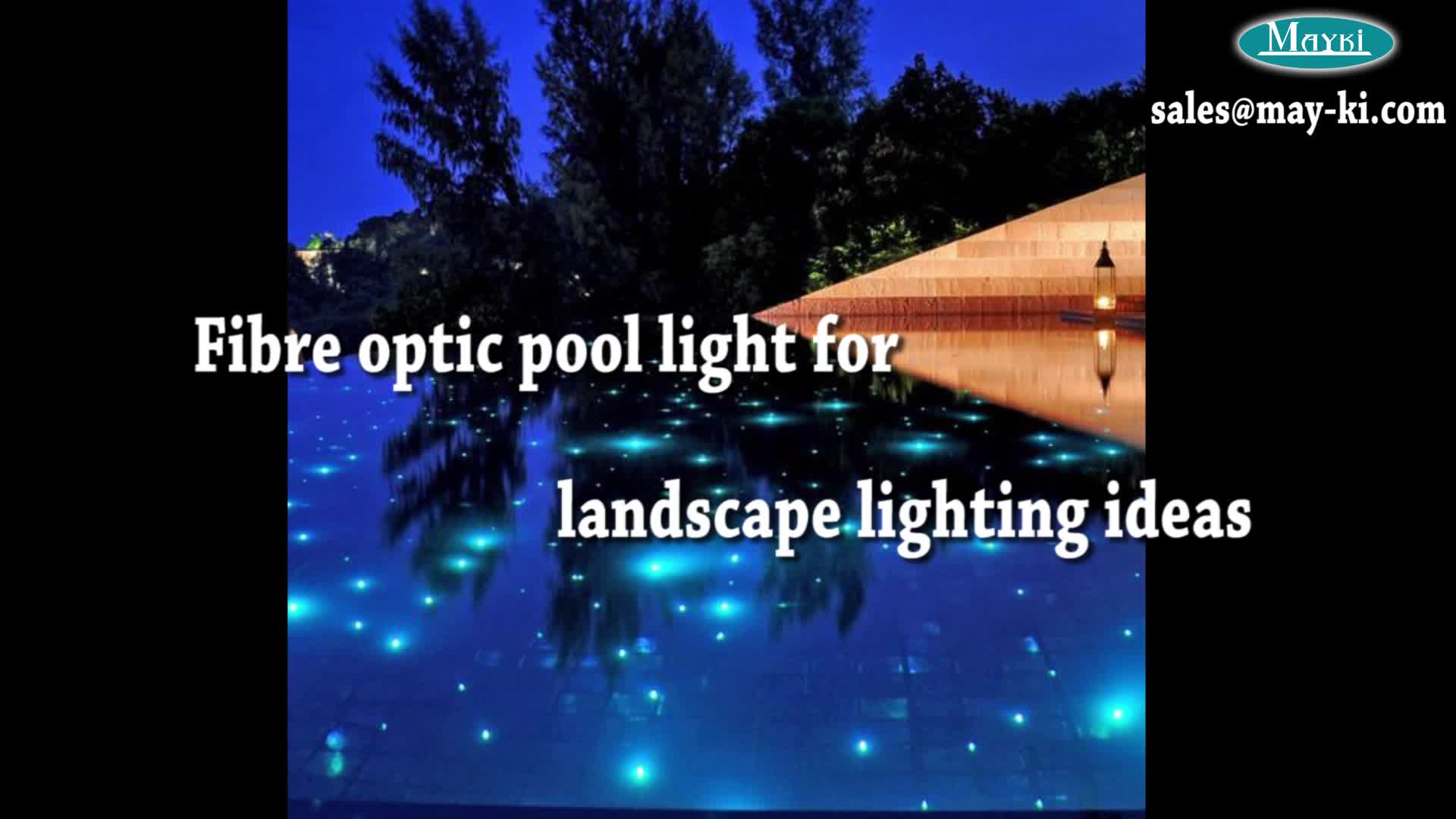 Top Quality Swimming Pool Fibre Optic Lighting With Led Light Swimming Pool Fibre Optic Lighting