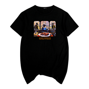 King Crimson The Power to Believe Progressive摇滚男女短袖T恤