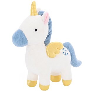 metoo小马毛绒玩具INS网红独角兽北欧儿童房装饰宝宝安抚拍照道具