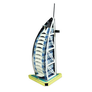 狂模 伦敦塔桥 金属拼装模型3D立体拼图