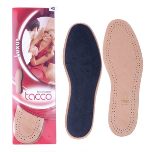 进口tacco羊皮透气吸汗鞋垫男女式真皮防臭运动加厚舒适减震软冬