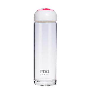 富光加厚玻璃杯G2137-230ml320ml便携小巧男女随手可爱情侣小口杯