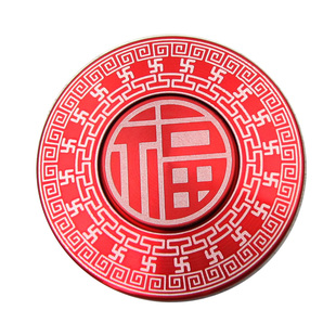 万福指尖陀螺儿童男孩女孩手指金属合金绝版减压神器新年指间玩具