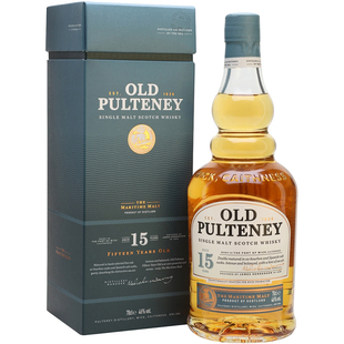 富特尼 15年苏格兰高地单一麦芽威士忌洋酒700ml正品Old Pulteney