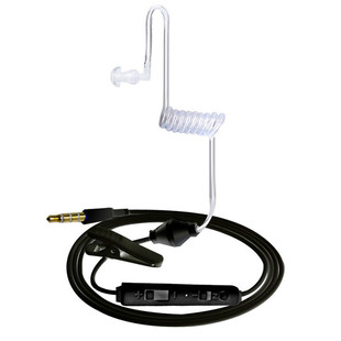 手机降噪耳机单线香单边单耳入耳式有线控带麦真空导管驾驶员耳机