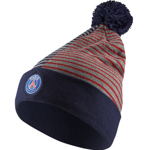 NIKE耐克针织帽男保暖防风帽子巴萨足球秋冬毛线运动帽户外CK1762