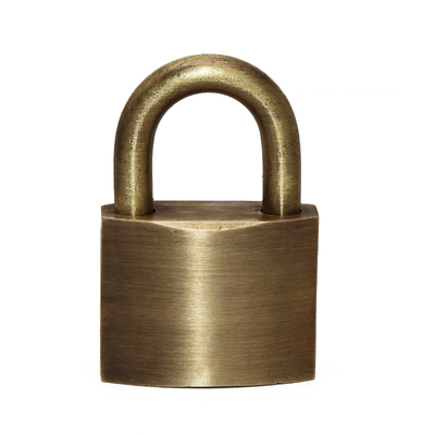 老式门栓防爆全铜锁复古