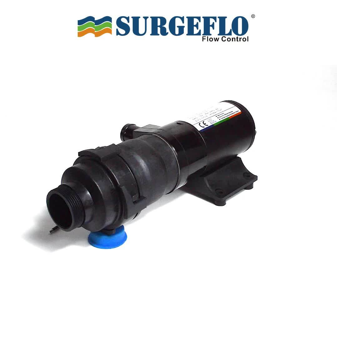 Surgeflo Mp3500 Dc 12v/24v 45lpm/min Slurry Water Disposal Vacuum Pump