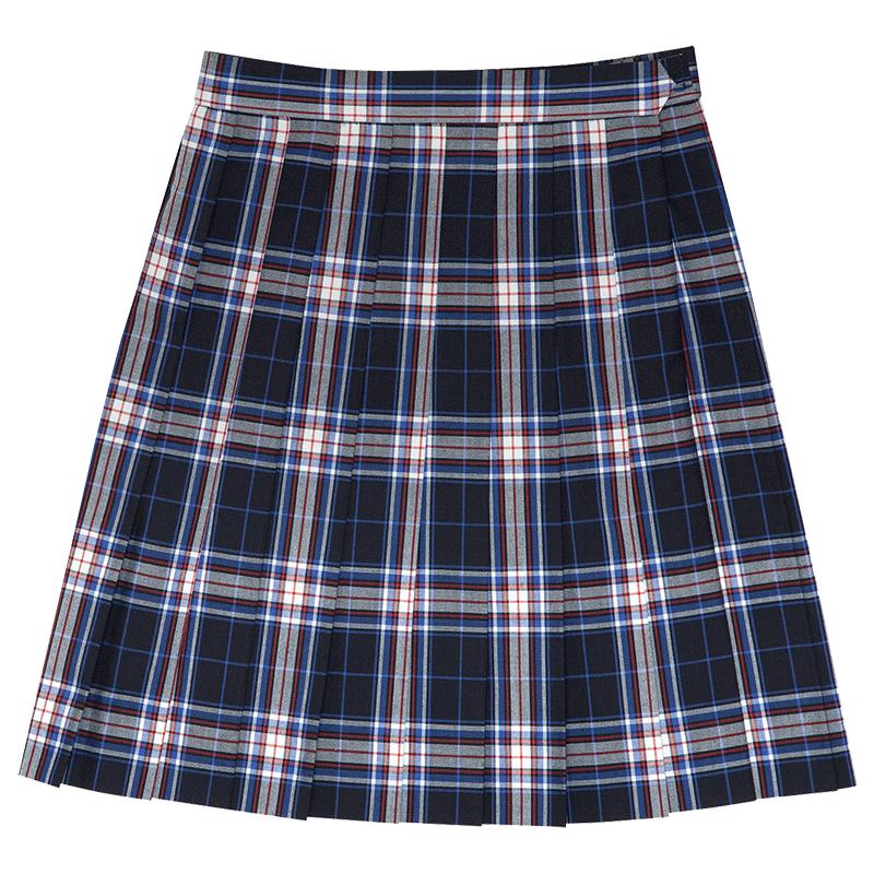 日系甜美风百褶裙学生格子jk制服