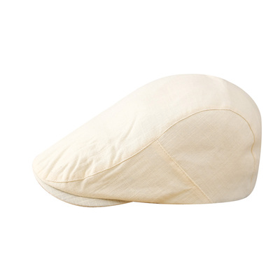 女复古鸭舌帽男贝雷帽英伦帽子