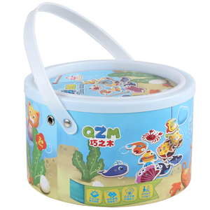 钓鱼英雄玩具 大号钓鱼达人室内幼儿钓鱼磁性玩具 女孩2-3-4-5岁