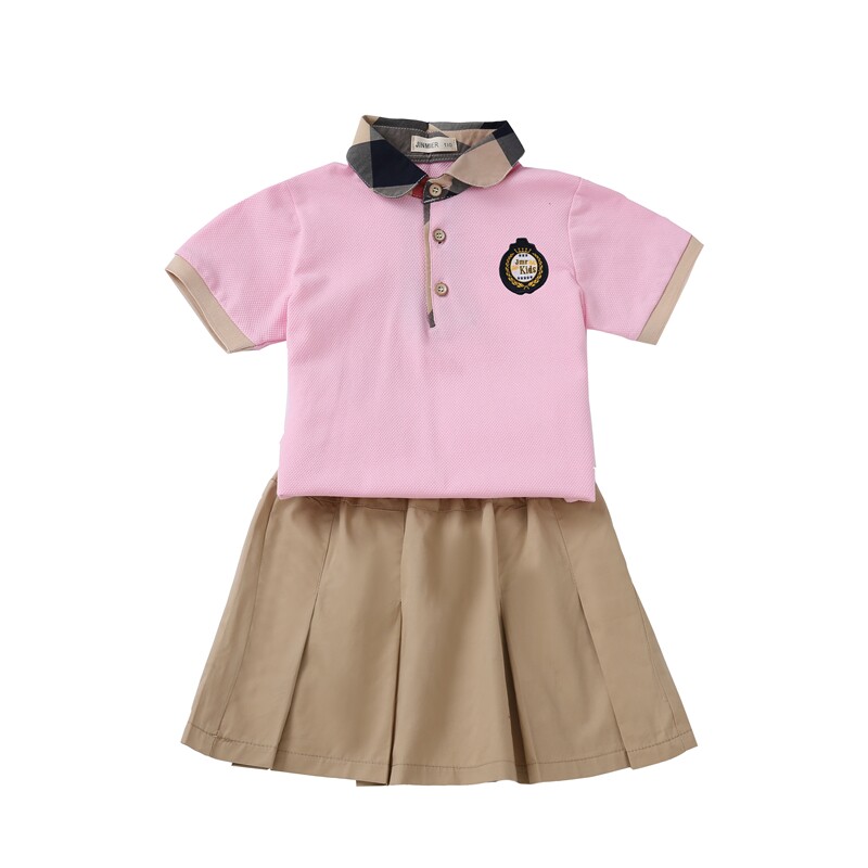幼儿园园服夏装英伦风毕业照合唱表演服装儿童班服小学生校服夏季