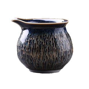 景德镇陶瓷窑变天目公道杯功夫茶具茶道分茶器匀杯茶海高温颜色釉