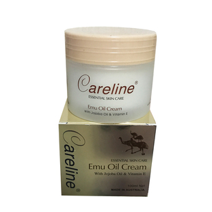 澳洲Careline emu oil cream柯蓝绵羊油鸸鹋油鸵鸟油VE鲛鲨烯面霜