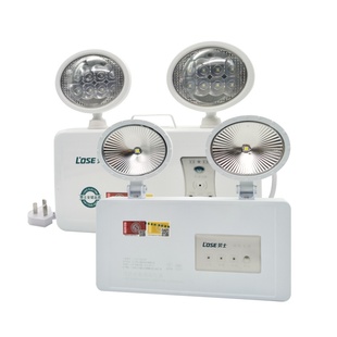 劳士220V消防应急照明灯壁挂式L4002双头应急灯36V高低通用6611