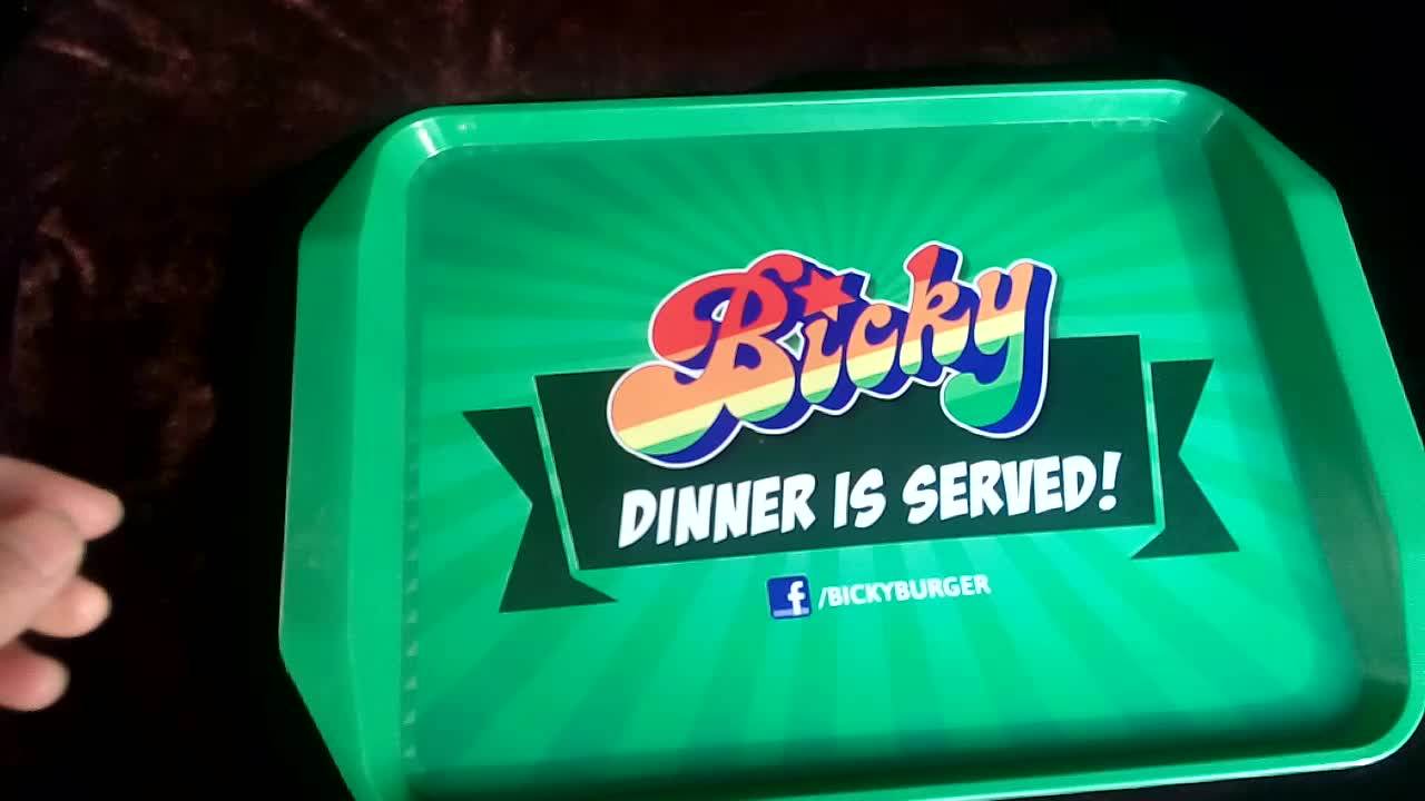 Wholesale Plastic Kfc Canteen Food Serving Trays Hospital Food Tray