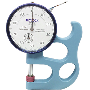 正品TECLOCK日本得乐测厚规SM112得乐厚度计测厚仪SM-112 SM-114