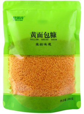 特瑞肯面包糠油炸香酥金黄色鸡排