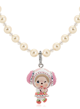 正品萌趣趣毛衣链日韩女蒙奇奇