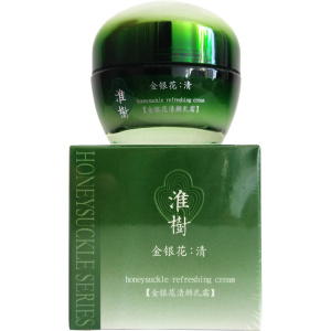 淮树金银花清颜乳霜补水保湿控油
