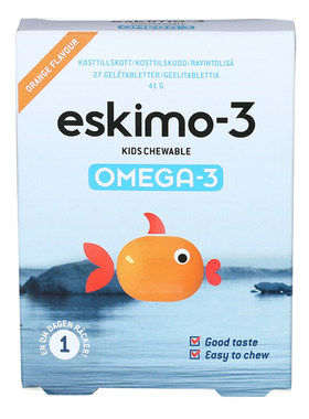 瑞典eskimo儿童深海鱼油dha27