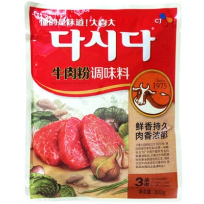 韩国300g牛肉粉进口厨房调味料